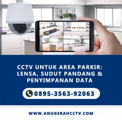CCTV untuk Area Parkir: Lensa, Sudut Pandang & Penyimpanan Data