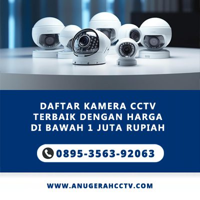 Daftar Kamera CCTV Terbaik dengan Harga di Bawah 1 Juta Rupiah