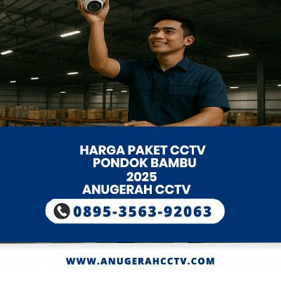HARGA PAKET CCTV PONDOK BAMBU