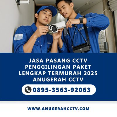 Jasa Pasang CCTV Penggilingan Paket Lengkap 2025