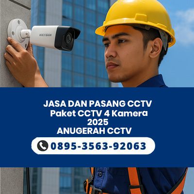 Paket CCTV 4 Kamera